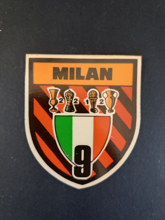 Adesivo MILAN - 9smo Scudetto e Coppe