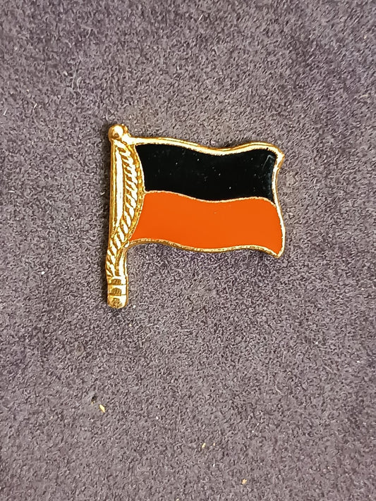 Old Pins Pin Badge Spilla A.C.Milan bandiera flag  senza piedino 287