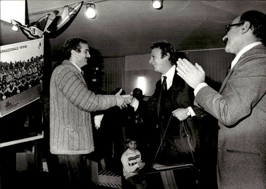 fotografia originale Inter Sandro Mazzola premiazione Club