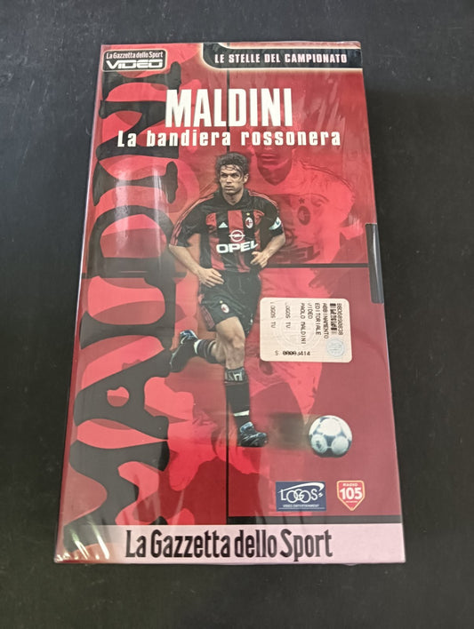 VHS LE STELLE DEL CAMPIONATO MALDINI LA BANDIERA ROSSONERA Gazzetta dello Sport