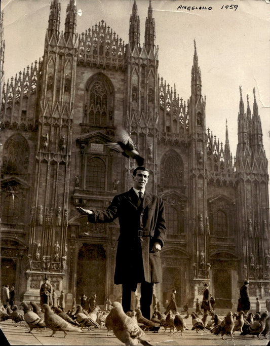 Foto Angelillo 1959 Milano Duomo