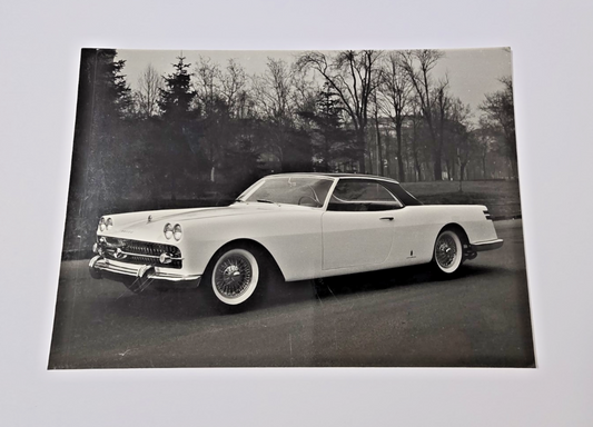 FOTO originale 1957 Buick Lido coupè PININFARINA 177x127 mm fronte