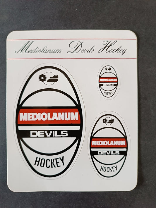 Adesivo MILAN - Composizione Mediolanum Devils Hockey