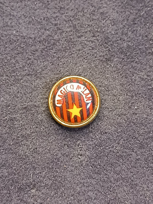 Old Pins Pin Badge Spilla A.C.Milan Magico tondo  senza ferma piedino 457