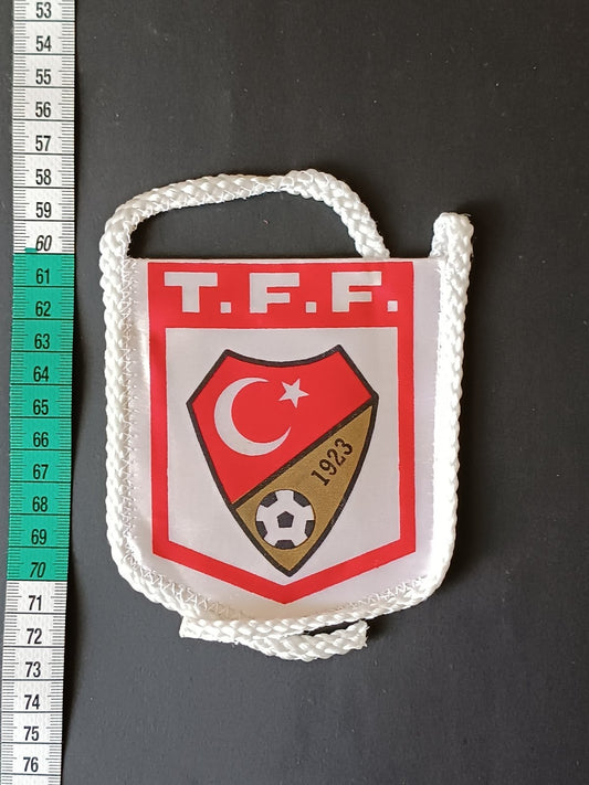 gagliardetto Pennant calcio Turkiye Futol Federasyonu T.F.F. 1923