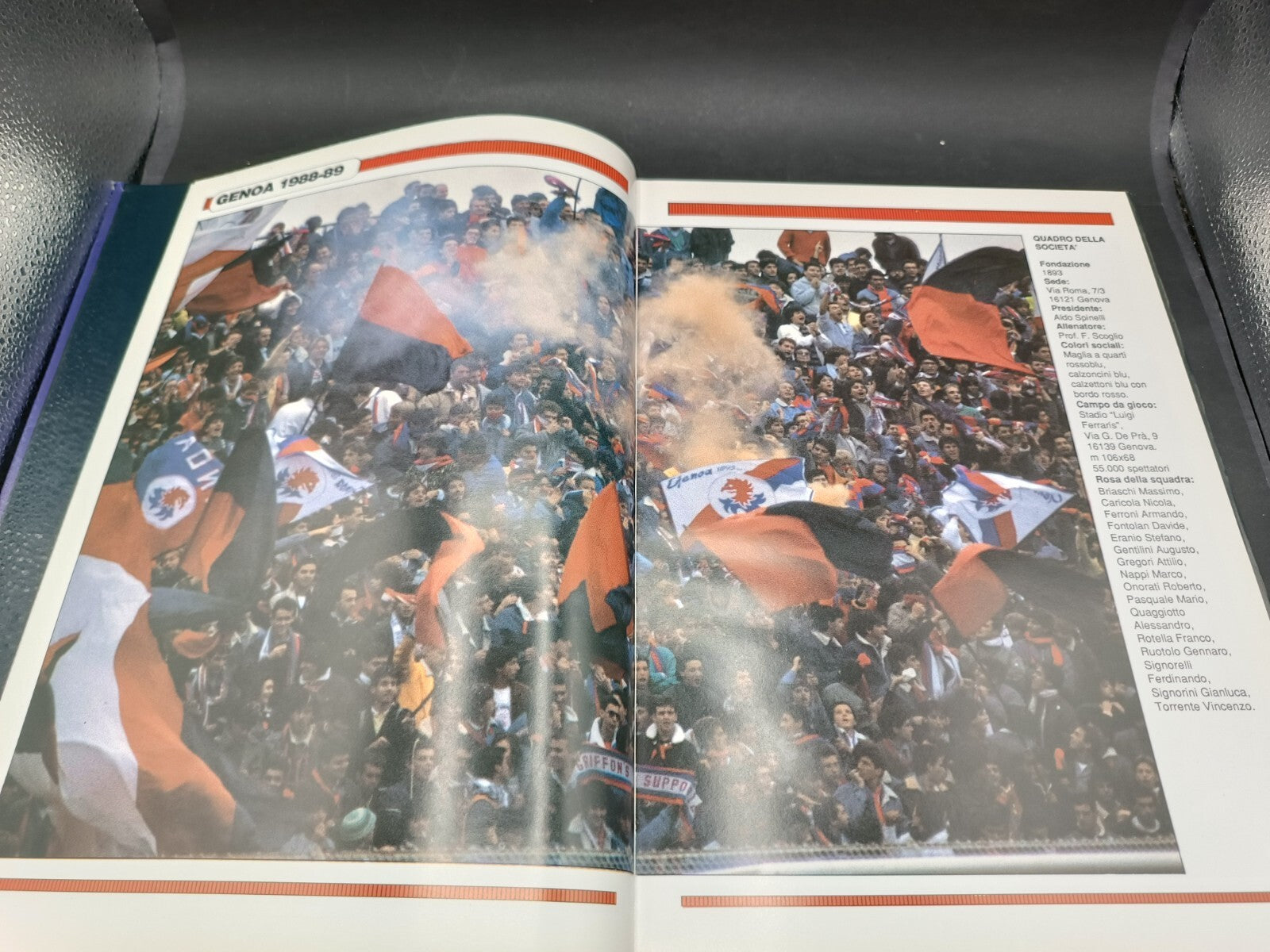 Libro Forte Editore Genoa 88-89 1988
