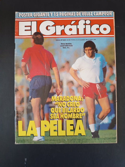 Rivista EL GRAFICO numero 3845 anno 1993 - Maradona (senza poster)