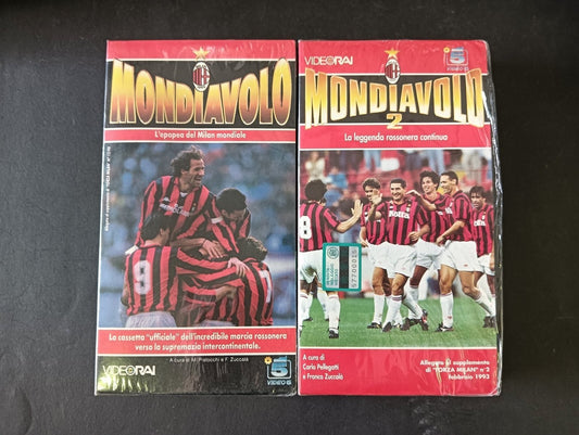 VHS MONDODIOAVOLO n 1 e 2 UniVideo