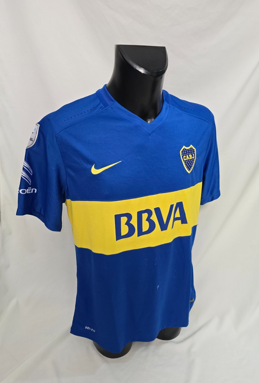 T-Shirt Calcio CAMISETA Nike Boca Juniors nr 22  2015/16 Copa Libertadores TG XL