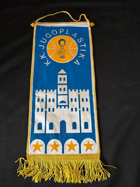 Gagliardetto Pennant K. K: JUGOPLASTIKA  originale anni 70/80 Jugoslavia Croazia