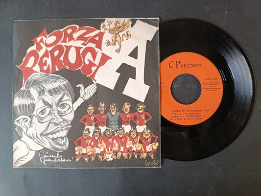 Vinile 45 giri FORZA PERUGIA ''I lancieri''