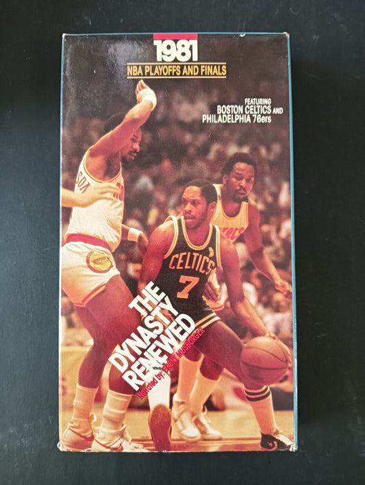 VHS 1981 NBA PLAYOFFS AND FINALS