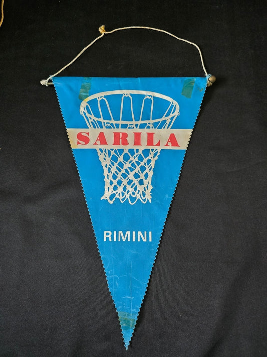 Gagliardetto Pennant SARILA RIMINI BASKET originale