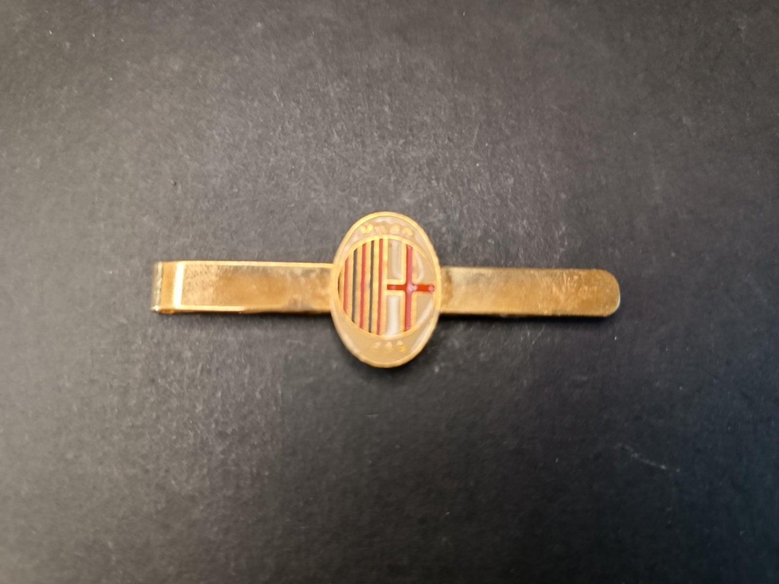A.C.Milan  fermasoldi metallo scudetto anni 50 money clip badge 6