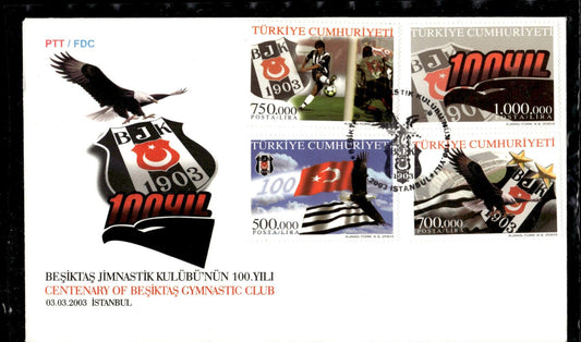 busta primo giorno Istanbul 2003