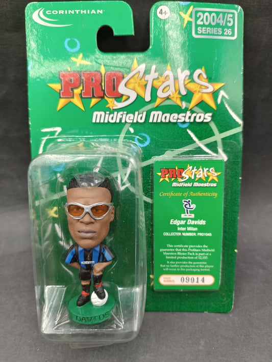 action figure calcio Corinthian Pro Stars Midfield Maestros 2004-05 Davids Inter