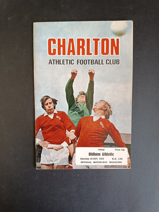 programma calcio Charlton Athletic vs Oldham Athletic75