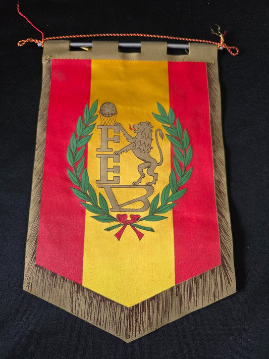 Gagliardetto old pennant Basketball FEDERACI�N ESPA�OLA DE BALONCESTO