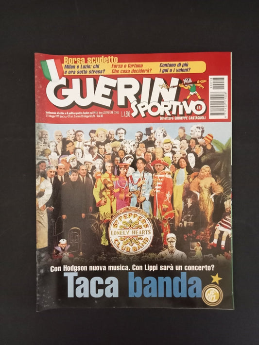 rivista GUERIN SPORTIVO anno 1999 numero 18 - Lippi (con poster)