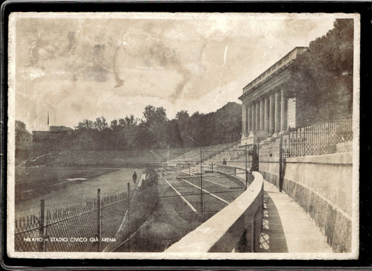 cartolina postcard calcio Milano Stadio Civico gi� Arena #135  1942