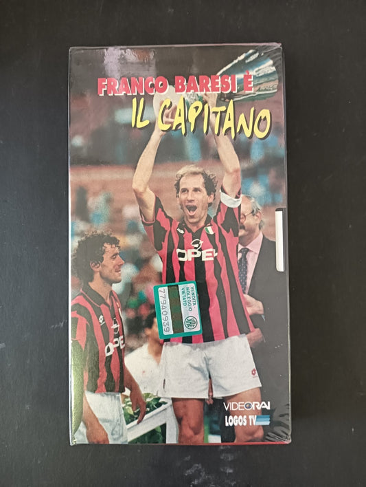 VHS FRANCO BARESI E' IL CAPITANO Logos Tv