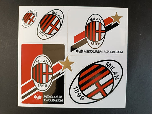 Adesivo MILAN - Composizione Mediolanum assicurazioni