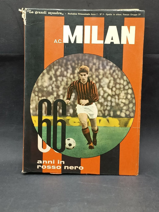 Libro Milan 66 anni in rosso nero