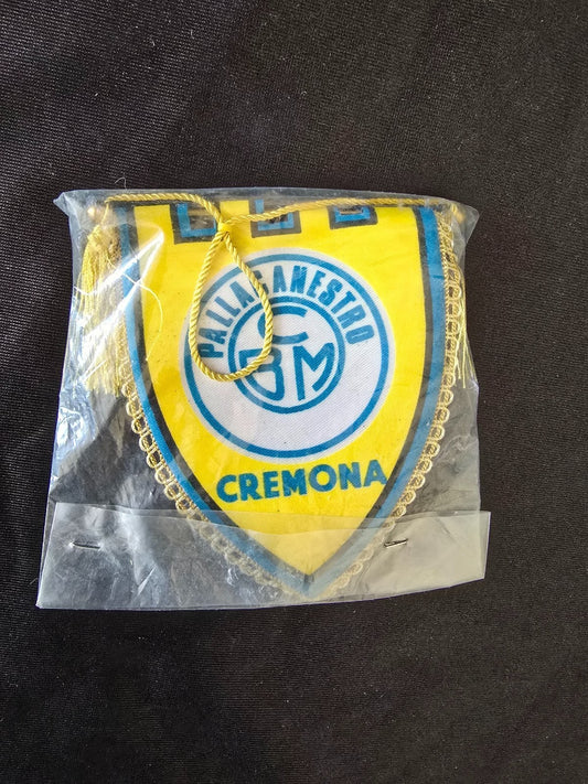 Mini Gagliardetto Pennant  Basket pallacanestro Cremona  originale