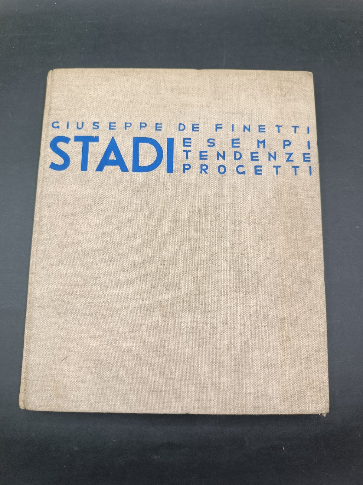 Volume illustrato Stadi Esempi, tendenze, progetti Hoepli 1934
