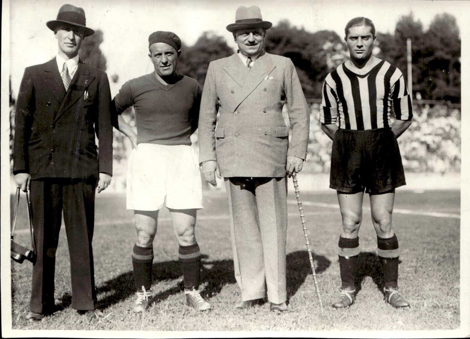 Fotografia 1934 lauro Bordin Ambrosiana Meazza Livorno