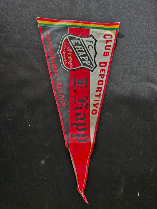 OLD Gagliardetto Pennant fanion bander�nASOCIACION DE FUTBOL COCHABAMABA BOLIVIA
