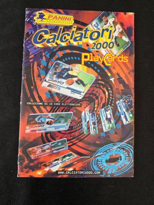 Raccoglitore Play Cards 2000 panini Calciatori vuoto