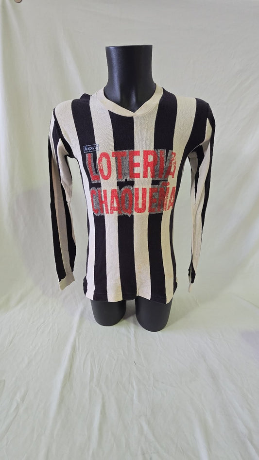 Maglia Camiseta Calcio TEXPORT anni 80 Club Atlético Chaco For Ever Tg 38(H)