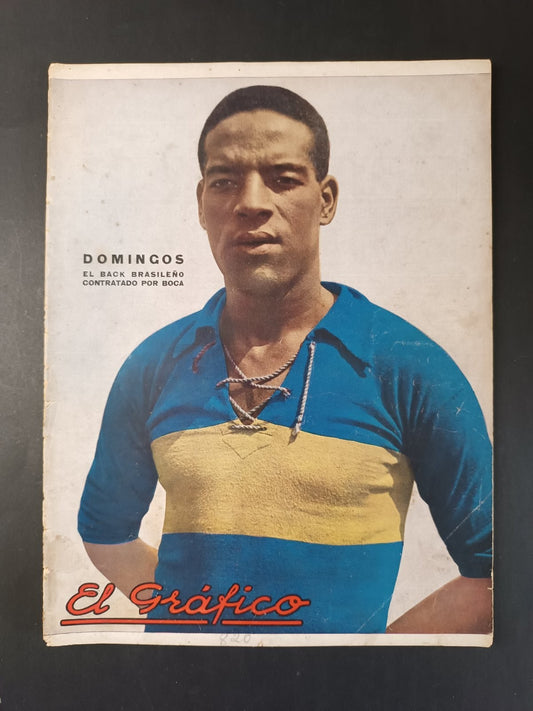 Rivista EL GRAFICO numero 820 anno 1935 Domingos/Boca