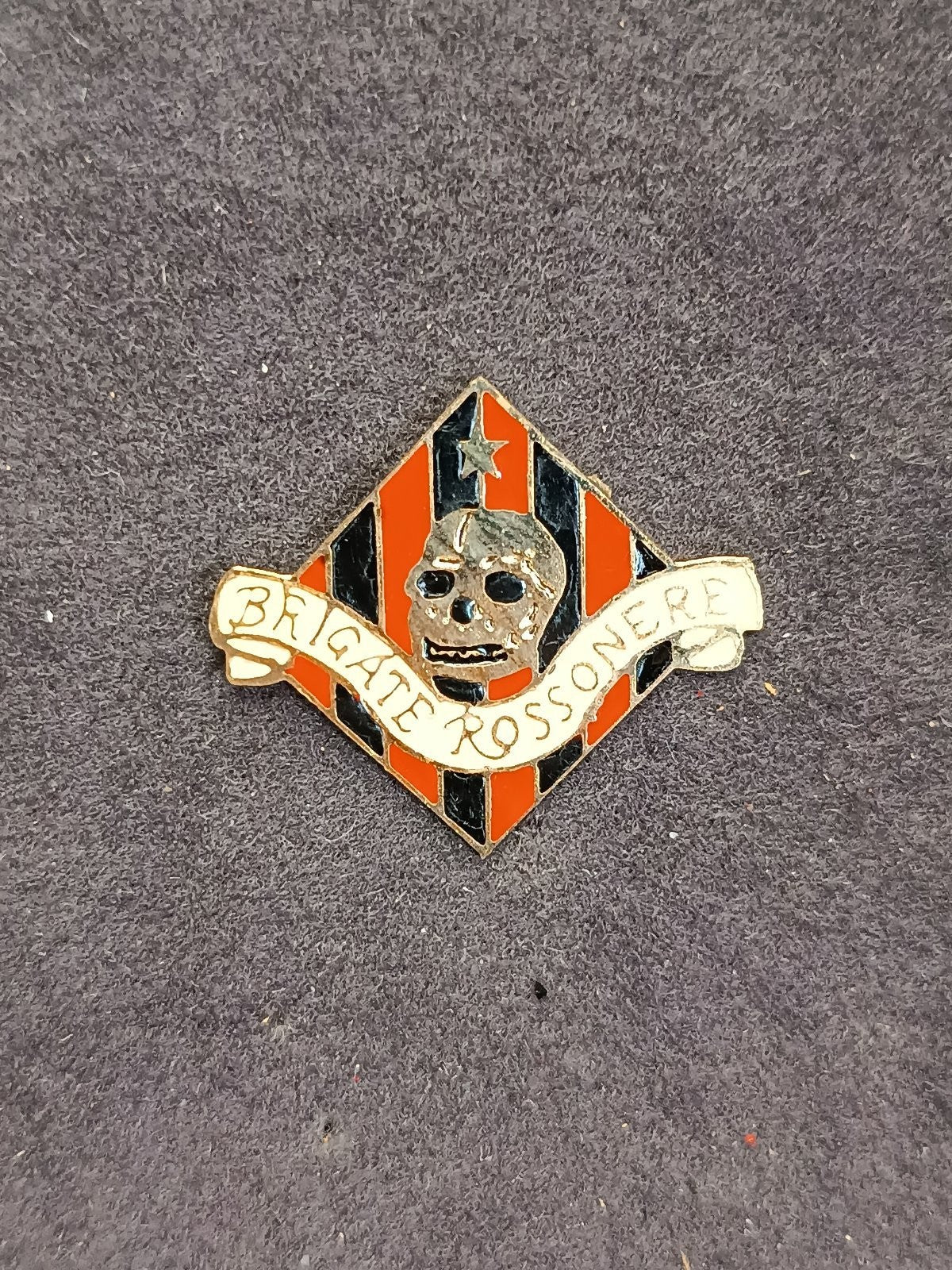 Old Pins Pin Badge Spilla A.C.Milan Brigate Rossonere no fermapiedino 373