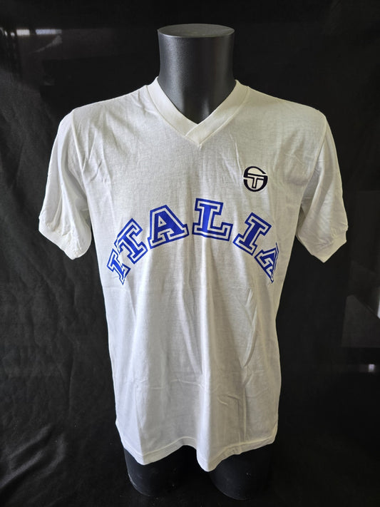 TShirt Sergio Tacchini allenamento della NAZIONALE  ITALIA  originale anni 70/80