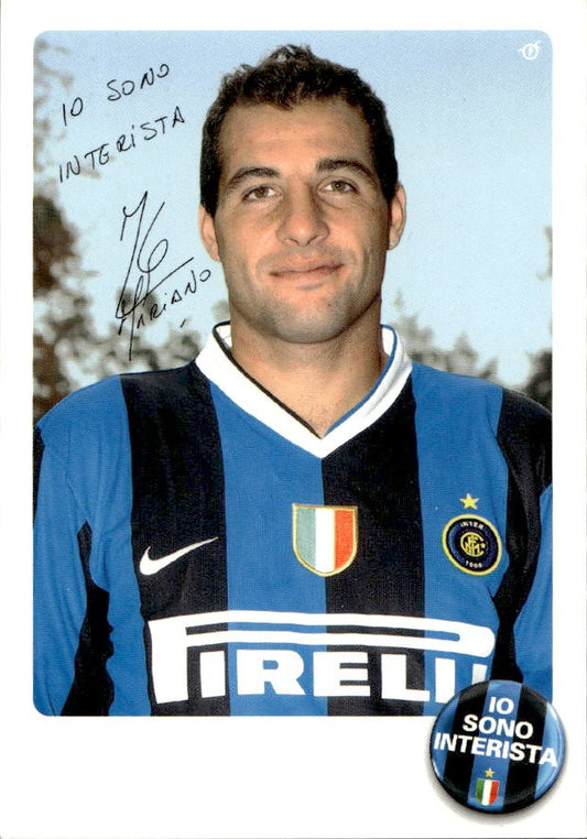 Cartolina calciatore Inter Mariano Nicol�s Gonz�lez con autografo stampato