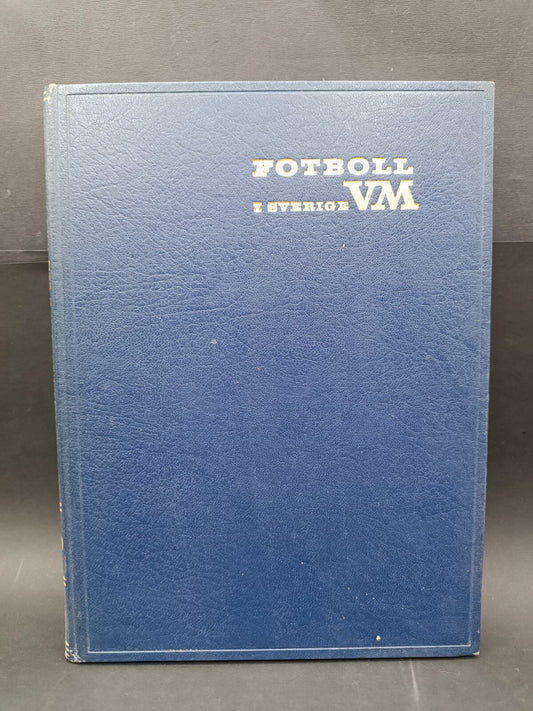 Libro Fotboll - VM Sverige 1958 Strombergs