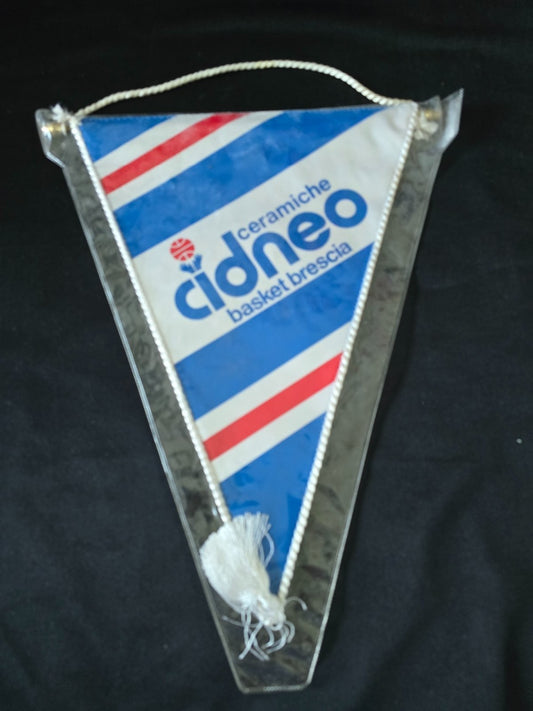 Gagliardetto Pennant  ceramiche CIDNEO Basket BRESCIA
