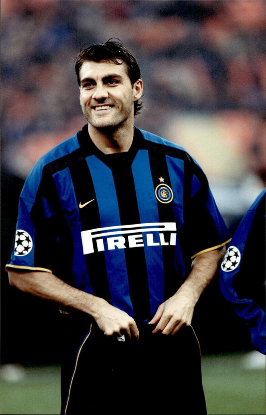 fotografia originale Inter BOBO CRISTIAN VIERI