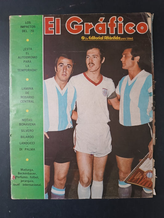 Rivista EL GRAFICO numero 2674  anno 1971 -  Beckenbauer, perfumo