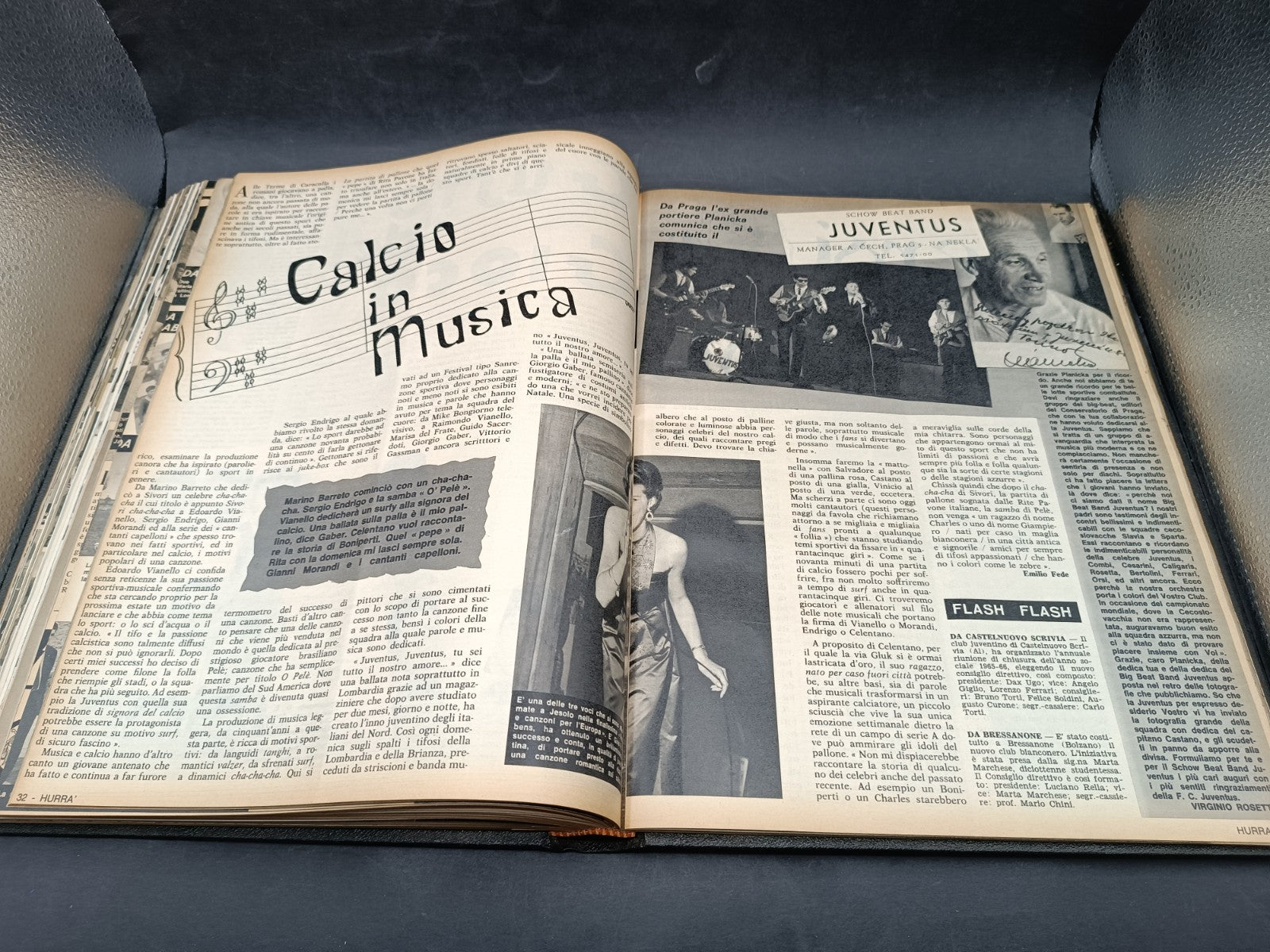 Annata rilegata rivista Hurra Juventus anno 1966