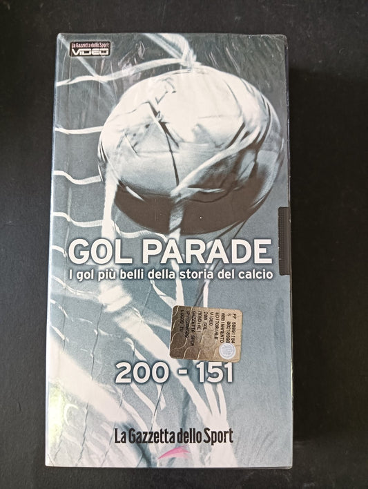 VHS GOL PARADE I GOL PIU' BELLI DELLA STORIA DEL CALCIO 200-151 Gazzetta Sport
