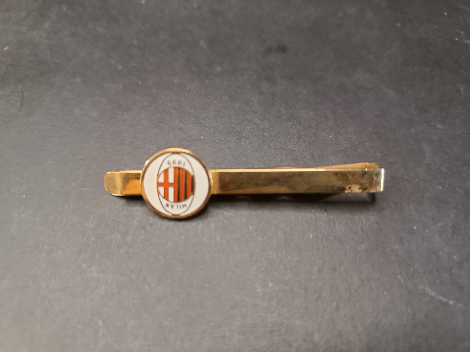 A.C.Milan  fermasoldi metallo scudetto anni 50 money clip badge 5