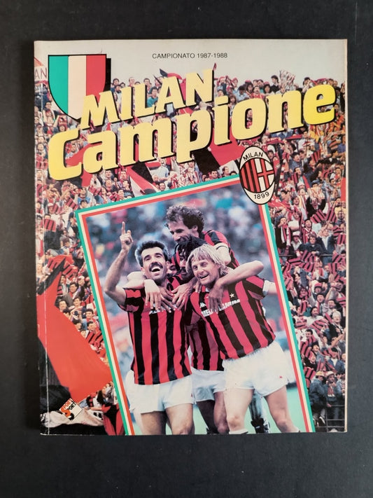 libro Milan Campione Campionato 1987-1988 Sport