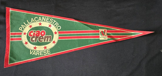 Gagliardetto Pennant  CIAOCREM VARESE Basket FIP originale  oltre 60cm