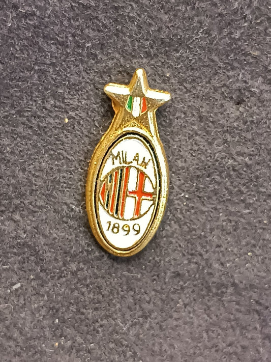 old pins Pin Badge Spilla A.C.Milan ovale con stella senza piedino 146