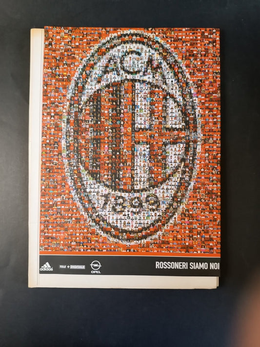 A.C.  Milan cartellina Rossoneri siamo noi