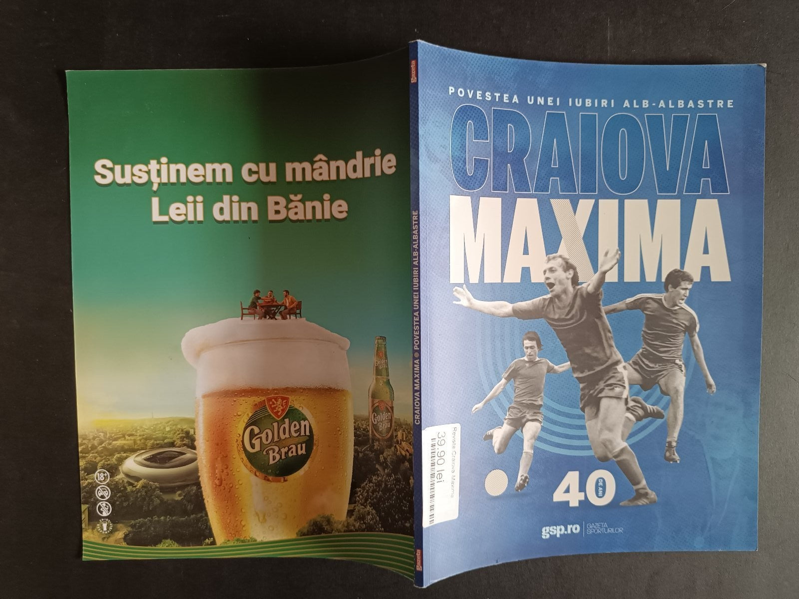 libro Craiova Maxima 40 de ani Gazeta Sporturlor