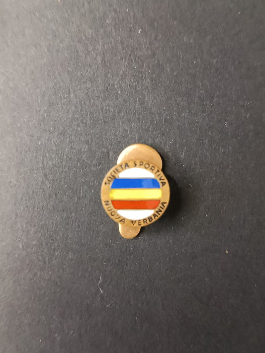 pins spilla calcio Nuova Verbania